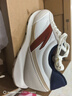 安踏【林孝埈同款】冰糖丨經(jīng)典薄底撞色休閑鞋男女情侶款運動(dòng)鞋老爹鞋 【男】象牙白/白堊色/濃郁繡色-2 42 （男） 曬單實(shí)拍圖
