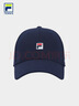 FILA 斐樂(lè )官方情侶款棒球帽2026春季新款網(wǎng)球運動(dòng)帽遮陽(yáng)帽鴨舌帽 靜空藍-BU XS 曬單實(shí)拍圖