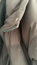 森馬（Semir）長(cháng)款羽絨服90絨子可拆卸毛領(lǐng)連帽分割插肩袖2025新款女冬外套 黑色（灰鴨絨）90001 2XL 曬單實(shí)拍圖