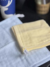 豌豆莢嬰兒小方巾純棉a類(lèi)寶寶口水巾新生兒專(zhuān)用超軟全棉紗布兒童毛巾 【6層棉紗】2條裝·黃色+藍色 25*25cm【7A抗菌/無(wú)捻棉紗款】 曬單實(shí)拍圖