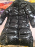 高梵黑金鵝絨服女王4.0八格【楊冪同款】女士長(cháng)款羽絨服 高定鉆石黑 M 曬單實(shí)拍圖