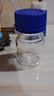 蜀牛試劑瓶高硼硅玻璃塑料絲口瓶密封瓶刻度螺紋口橙蓋藍蓋透明棕色實(shí)驗室 【透明中性料】藍蓋100mL1個(gè) 曬單實(shí)拍圖