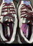 斯凱奇（Skechers）女鞋奶茶熊時(shí)尚復古潮流增高厚底休閑老爹鞋百搭休閑運動(dòng)鞋149906 酒紅色/BUGY 36 曬單實(shí)拍圖