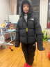 THE NORTH FACE北面童裝兒童羽絨服鵝短款88UD 黑色 140 (M) 曬單實(shí)拍圖