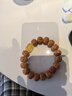 豆蔻時(shí)光15mm爆肉六瓣金剛菩提子手串南紅瑪瑙六字箴言琥珀本命年手鏈 曬單實(shí)拍圖