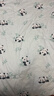 BEYONDHOME BABY博洋母嬰A類(lèi)全棉兒童防踢大豆被一體式寶寶睡袋熊貓寶寶100*180cm 曬單實(shí)拍圖