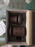 君禮軒紫砂杯宜興手工四件套茶杯茶水分離功夫茶具禮盒裝上善若水500ml 曬單實(shí)拍圖