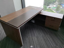 鑫合邦E0級老板桌辦公桌椅組合簡(jiǎn)約現代經(jīng)理主管辦公桌輕奢總裁桌大班臺 【升級E0級板材】1.6米老板桌 曬單實(shí)拍圖