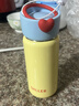 Next Kiss英國聯(lián)名迷你保溫杯Hello Kitty凱蒂貓水杯小號便攜口袋高顏值杯 黃色 280ml 曬單實(shí)拍圖