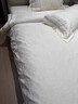水星家紡水提花200支純棉長(cháng)絨棉四件套全棉被套床蓋款輕奢床品 200支菲麗娜 床單款 1.5被套200*230CM 曬單實(shí)拍圖