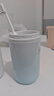 易旅旅行洗漱套裝4件套洗漱杯含舒克牙膏牙刷旅游家用便攜收納 漸變藍 曬單實(shí)拍圖