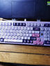 七彩虹（Colorful）青羽98Pro機械鍵盤(pán)隱姬IP三?？椭苹療o(wú)線(xiàn)藍牙全鍵熱插拔gasket結構低延遲辦公電競游戲鍵盤(pán)紫色 曬單實(shí)拍圖