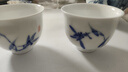 末都景德鎮手繪青花瓷品茗杯主人單個(gè)陶瓷蘭花功夫小茶杯中式茶具茶碗 深谷幽蘭品杯【40ml】手工制作 曬單實(shí)拍圖