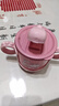 【京東物流】?jì)和瓕殞殞W(xué)飲杯304食品級不銹鋼杯子 粉色平蓋款-304材質(zhì) 曬單實(shí)拍圖