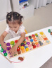 RICH YOUR HOME德國品質(zhì)兒童玩具蒙氏早教幼兒拼裝積木數字拼圖1-3歲玩具禮 六合一【數字+水果+釣魚(yú)+套圈+加減運算+串珠魚(yú)】 曬單實(shí)拍圖