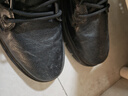 海瀾之家（HLA）男鞋秋冬高街時(shí)尚戶(hù)外工裝鞋子男款休閑皮鞋HAAGZM3EBF104 黑色43 曬單實(shí)拍圖