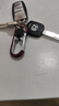 普婭華新款男士鑰匙鏈商務(wù)腰掛汽車(chē)鑰匙扣防丟鎖匙扣創(chuàng  )意鑰匙圈環(huán)摩托車(chē) 3746/高端精致【棕色】1個(gè) 曬單實(shí)拍圖