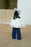 哈羅小黃鴨HAL.DUCK女童羽絨服2026新款0-18歲女寶寶冬季90白鴨絨外套兒童冬裝保暖 【米白色】高品質(zhì)羽絨90白鴨絨 100 cm 曬單實(shí)拍圖
