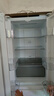 海爾（Haier）冰箱342升一級雙變頻風(fēng)冷無(wú)霜雙開(kāi)門(mén)四門(mén)法式多門(mén)三檔變溫超薄可嵌入Leader系列家用家電國家補貼 342升冰雪白+1級雙變頻+黑金凈味+冷藏三檔變溫 曬單實(shí)拍圖