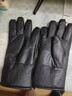 圣紡源羊皮手套男士加絨加厚冬季騎行摩托車(chē)電動(dòng)車(chē)真皮保暖防風(fēng)防水手套 純羊皮男士加大加厚款 曬單實(shí)拍圖