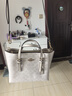 蔻馳（COACH）【品牌直供】女士MOLLIE25中號手提單肩包白色CV965新年禮物 曬單實(shí)拍圖