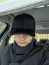 CACUSS帽子男士秋冬季羊毛保暖棒球帽戶(hù)外騎行大頭圍鴨舌帽太陽(yáng)帽女黑大 曬單實(shí)拍圖