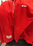 JOY&DOGA【CEO同款】“35711”夢(mèng)想系列文化衫 長(cháng)袖毛圈衛衣外套 紅色M 曬單實(shí)拍圖