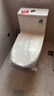 恒潔（HEGII）馬桶905 超旋風(fēng)雙漩沖水抗菌釉面虹吸式坐便器HC0905DT-305 曬單實(shí)拍圖
