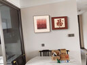喜進(jìn)門(mén)立體福字餐廳裝飾畫(huà)中式客廳背景墻壁畫(huà)2025新款臥室床頭掛畫(huà)兩聯(lián) C款-福韻長(cháng)存 50*50/35*50cm 原木色（鋁合金框） 高清藝術(shù)微噴【優(yōu)質(zhì)油畫(huà)布+光油效果】 曬單實(shí)拍圖