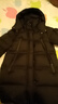 金羽杰冬季新品明星同款加厚防寒保暖泡芙羽絨服女裝中長(cháng)款Y24806350 曬單實(shí)拍圖