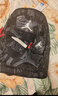 Jordan耐克AJ喬丹雙肩男女書(shū)包簡(jiǎn)約涂鴉大容量隔層雙肩包背包 曬單實(shí)拍圖