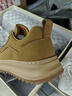 康奈（kangnai）板鞋男運動(dòng)休閑鞋復古年代感籃球鞋厚底增高戶(hù)外鞋冬新款土黃色40 曬單實(shí)拍圖