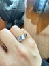 TJNOX小界AI震動(dòng)智能戒指環(huán)來(lái)電震動(dòng)提醒睡眠監測心率血氧溫度健康預警女性生理期管理鬧鐘計步運動(dòng)戒指 亮銀色 8號(內直徑18.4mm) 曬單實(shí)拍圖