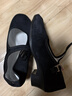 艾舞戈民族舞蹈鞋秧歌膠州民間高跟舞鞋考級鞋黑老北京布鞋女 實(shí)心跟 36 曬單實(shí)拍圖
