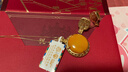 布達拉宮蜜蠟祿滿(mǎn)扎基吊墜項鏈琥珀本命年耳飾耳環(huán)耳釘女款送女友生日禮物 曬單實(shí)拍圖
