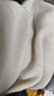 科蒙博卡秋冬休閑百搭圓領(lǐng)羊絨衫女 偏厚保暖毛衣打底針織衫 云白色 L 曬單實(shí)拍圖