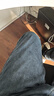 真維斯（Jeanswest）牛仔褲男2026春季寬松直筒柔軟舒適棉彈百搭男士長(cháng)褲藍灰色33 曬單實(shí)拍圖