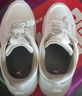 足力健老人鞋冬季女鞋軟底皮面運動(dòng)鞋休閑媽媽鞋 6018K米白38 曬單實(shí)拍圖
