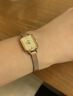 丹尼爾惠靈頓（DanielWellington）dw手鏈手表套裝 星光網(wǎng)球手鏈+香檳小方糖腕表00100651+00400387 曬單實(shí)拍圖