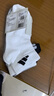 阿迪達斯（adidas）中性 訓練系列 SPW ANK SOCK 3P 襪子 JC9268 黑色 S 曬單實(shí)拍圖