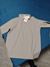 超級安踏加絨運動(dòng)長(cháng)袖POLO衫男士秋冬甲殼盾抗菌寬松套頭衫上衣152548402U 燼茹灰-2 M /男170 曬單實(shí)拍圖