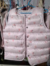 戴維貝拉【抗菌絨】?jì)和鸾q背心冬裝男童女童大童羽絨服 曬單實(shí)拍圖