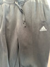 adidas休閑加絨加厚毛圈布束腳運動(dòng)褲男女秋冬阿迪達斯官方輕運動(dòng) 黑色   L 曬單實(shí)拍圖