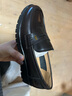 百麗英倫風(fēng)真皮樂(lè )福鞋小皮鞋牛皮女單鞋B2561AA5  棕色 39 曬單實(shí)拍圖