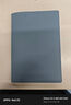得力（deli）皮面本輕商務(wù)筆記本辦公會(huì )議記事本記錄本 25K80張/本207*140mm BP01淺藍色 曬單實(shí)拍圖