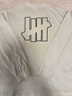 UNDEFEATED五條杠官方秋季新品經(jīng)典鏤空長(cháng)袖T恤 白色 S 曬單實(shí)拍圖