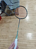 李寧（LI-NING）羽毛球拍雷霆100二代全碳素單拍專(zhuān)業(yè)型進(jìn)攻球拍暴風(fēng)綠3U 空拍 曬單實(shí)拍圖