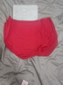 都市麗人本命年馬年純棉蕾絲女士紅內褲大碼10A抑菌喜慶結婚短褲衩三角褲 曬單實(shí)拍圖