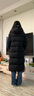高梵黑金鵝絨服機能2.0八格長(cháng)款羽絨服男女同款官方冬季加厚品牌外套 黑色【男女同款】 M 曬單實(shí)拍圖