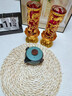 水晶蠟燭燈防風(fēng)龍鳳元寶蠟燭供奉酥油燈無(wú)煙斗燭家用供佛拜神擺件 龍鳳蓮花水晶燭-可燃24H/對 曬單實(shí)拍圖